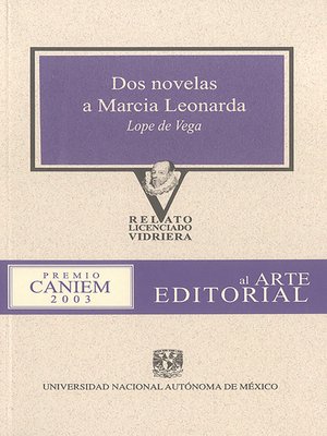 cover image of Dos novelas a Marcia Leonarda